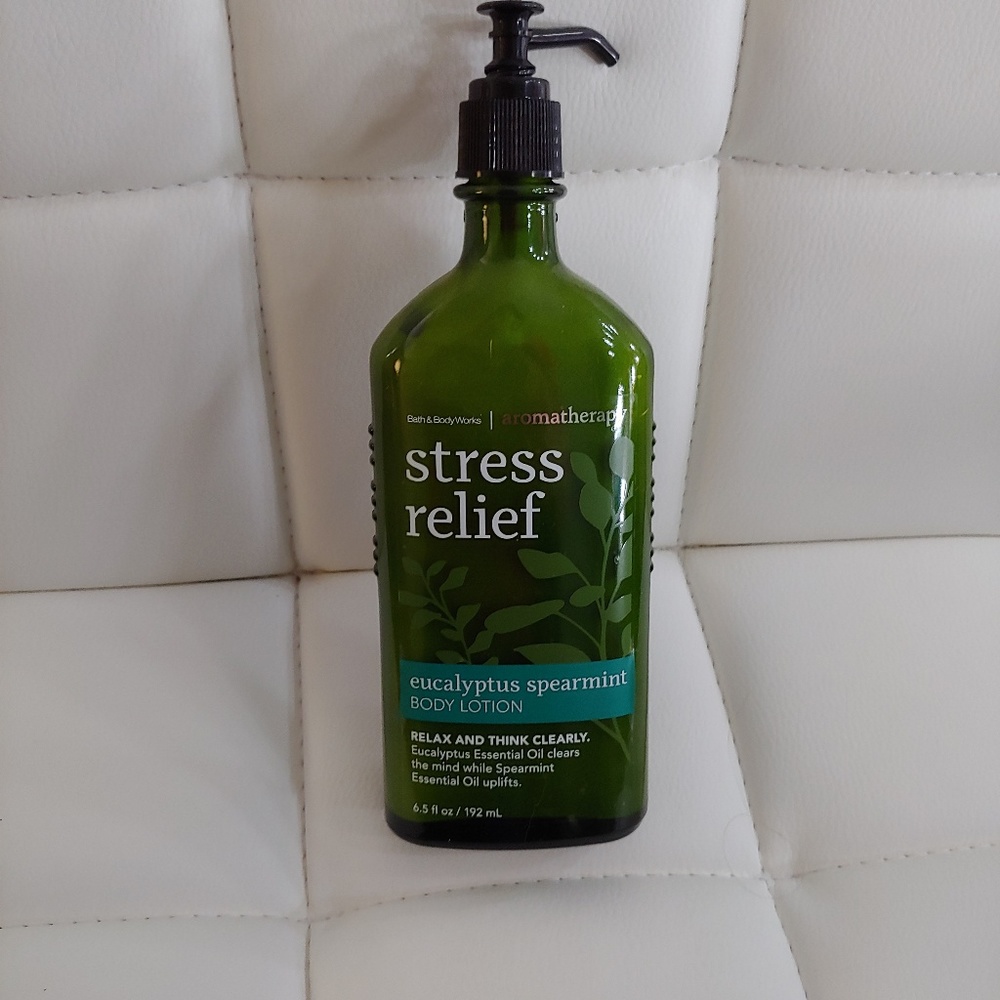 Stress relief lotion bath & body works